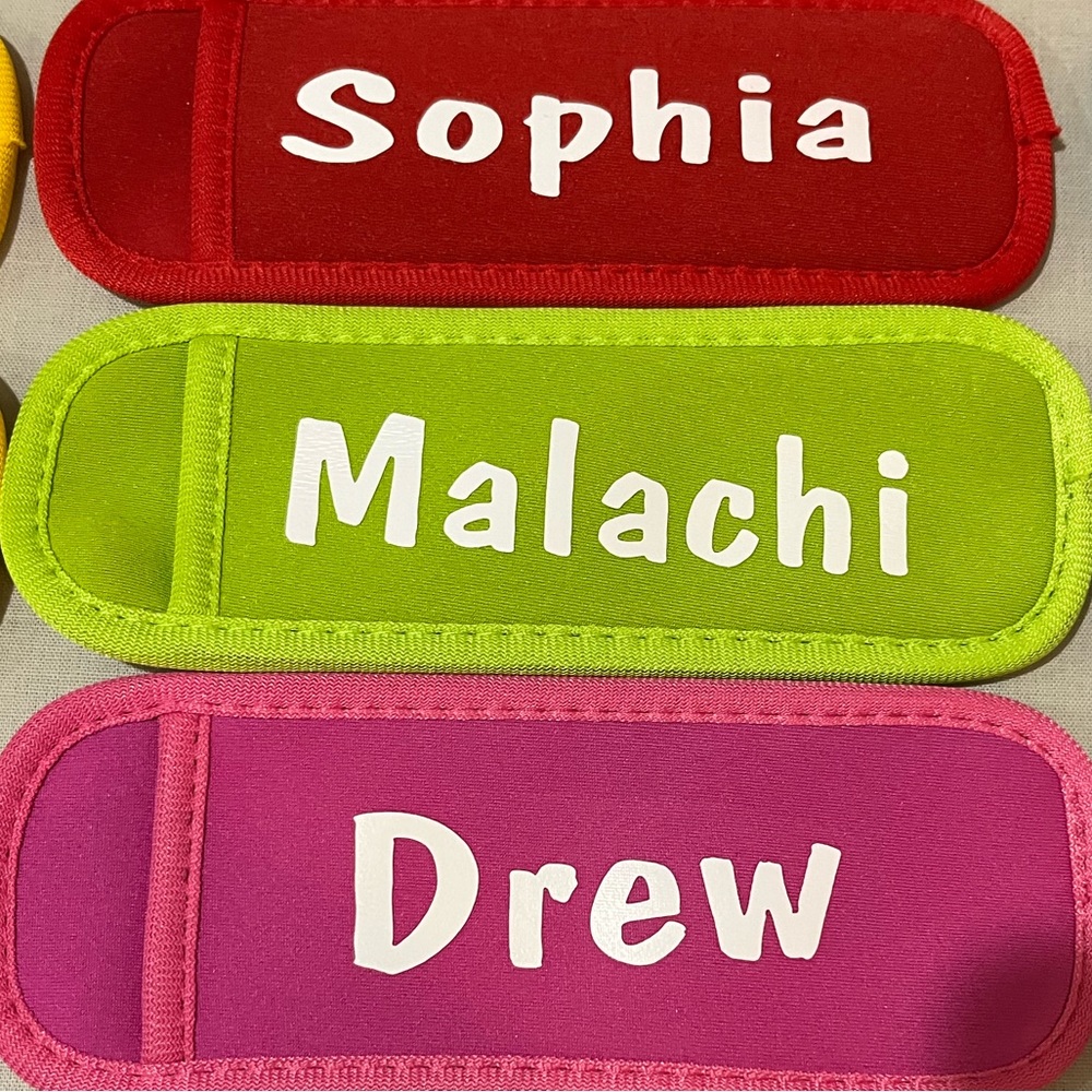 Popsicle personalized holders